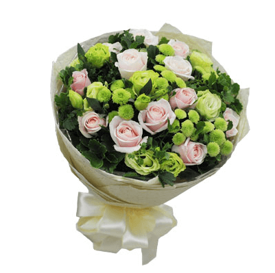 Hoa bó kỷ niệm ngày cưới cực teen cho vợ chồng trẻ